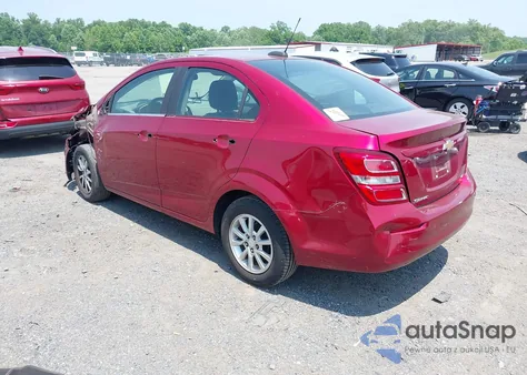 2020 Chevrolet Sonic Fwd Lt из США, поврежденный, VIN 1G1JD5SB0L4142455